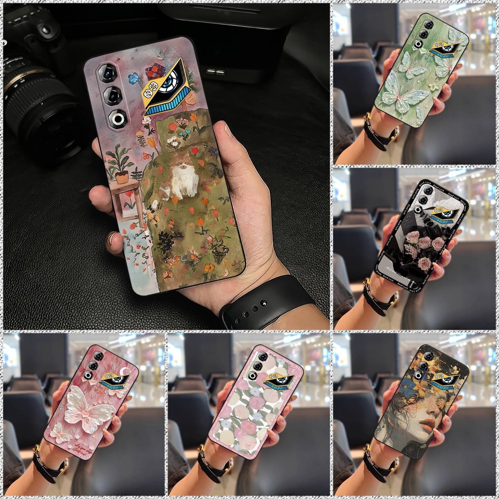 Ốp Điện Thoại Bảo Vệ Chống Va Đập Cho ZTE Nubia Neo3 GT 5G Hoa Bọc Toàn Bộ TPU Chống Bụi Bẩn Silicon Chống Bụi Thiết Kế Thời Trang Dễ Thương Ốp Lưng Mềm Tranh Sơn Dầu Túi Điện Thoại