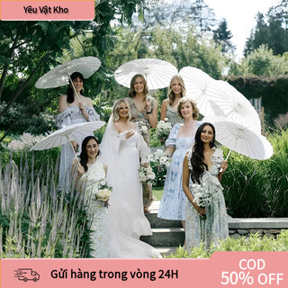[COD] Dù Giấy Cổ Trang Cosplay Trung Hoa – Phụ Kiện Chụp Hình, Trang Trí Tiệc Cưới, Đạo Cụ Truyền Thống