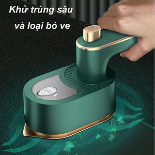 Bàn Ủi Hơi Cầm Tay - Công Suất Lớn, Đầu Phun Kép, Gấp Gọn, Là Phẳng Mọi Loại Vải Dễ Dàng
