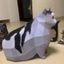PWSEND Kitten Stereo Origami, Mô hình giấy mèo Oiiiao thủ công DIY, Mèo con tự hỏi vui nhộn Maxwell Cat Large Huh Cat Paper Model Quà tặng cho bạn bè