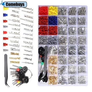 Com * 950 Cái Đầu nối chốt điện Đầu nối dây ô tô Đầu nối pin 1-3 5mm