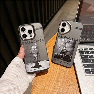 Ốp điện thoại minh họa doanh nghiệp thời trang Bieber Paris cho iPhone 17 16 15 14 13 Pro Max 17promax