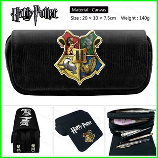 Trường Hogwarts Phù Thủy Và Phù Thủy Huy Hiệu Hộp Đựng Bút Chì Harry Potter Học Sinh Hộp Đựng Bút Chì Ví