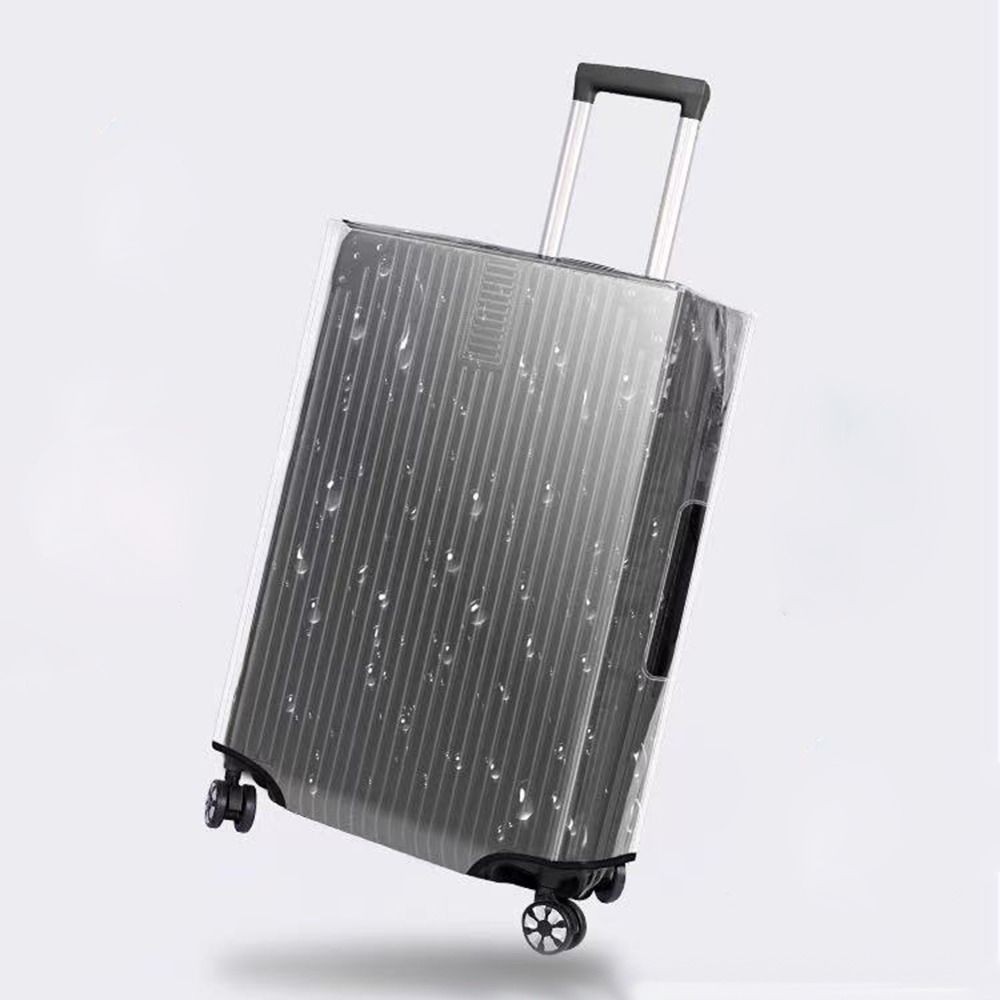 Vỏ bảo vệ hành lý OLVIDO, Vỏ hành lý du lịch chống nước 20-28 Inch, Vỏ bảo vệ vali chống bụi bằng nhựa PVC chống mài mòn