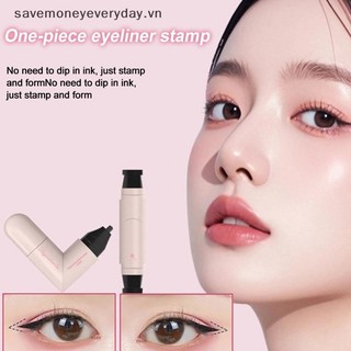 [savemoneyeveryday] Bút kẻ mắt Bút kẻ mắt khô nhanh tự nhiên Bút kẻ mắt đôi lười biếng Bút kẻ mắt dạng lỏng không thấm nước Bút kẻ mắt mở rộng Trang điểm đuôi mắt [vn]