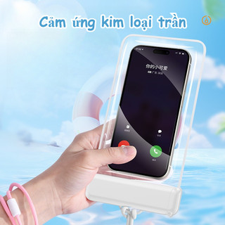 Túi điện thoại chống nước IPX8 cao cấp, chống nước sâu, cảm ứng cực nhạy, tự bịt kín