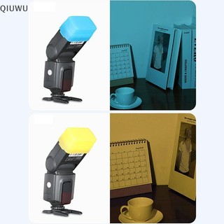 QIUWU Dành Cho Máy Khuếch Tán Flash IM30 Camera Speedlite Flash Softbox Khuếch Tán Không Rò Rỉ Ánh Sáng Mềm Cho Camera IM30.