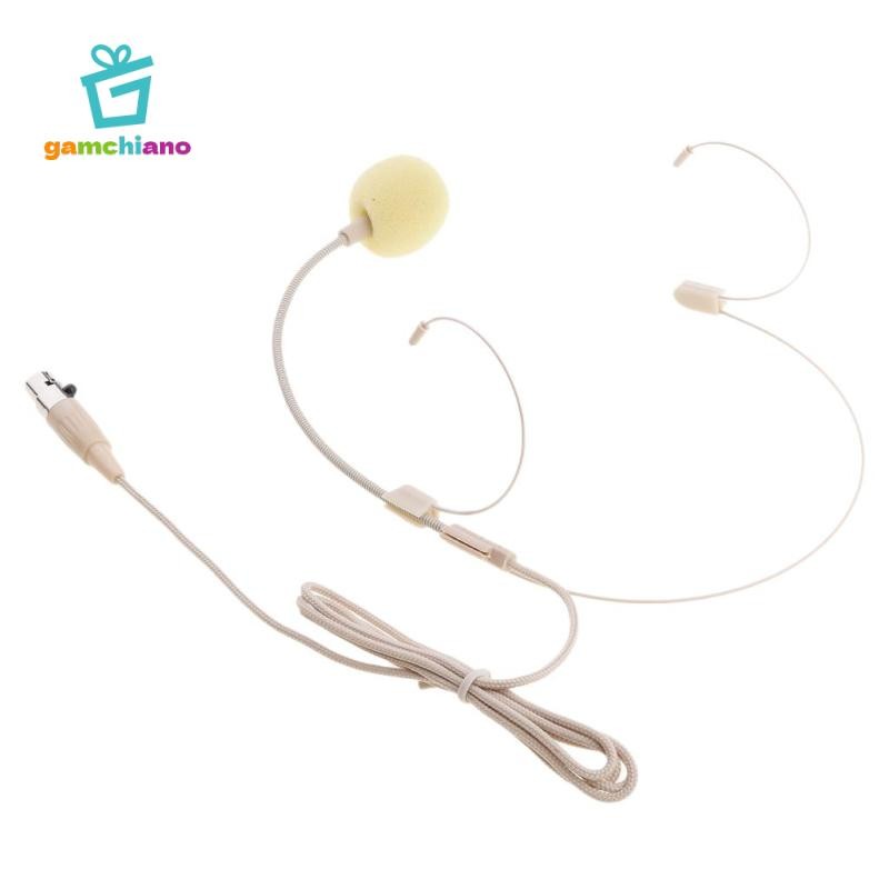 Micro ngưng tụ đeo tai đôi bằng kính thiên văn XLR 3Pin cắm