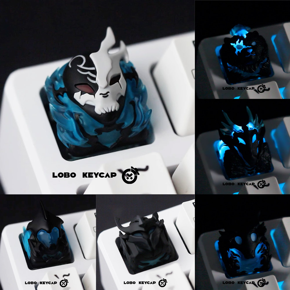 Solo Leveling Keycaps Phim hoạt hình mát mẻ MX Switch 3D Nhựa cơ khí Anime Truyền ánh sáng Keycaps ESC DIY Sáng tạo Ant King Iron Kaisel Greed Igris Bellion Shadows Keycaps | BigBuy360 - bigbuy360.vn