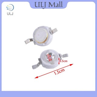 ULJ 10 CÁI Bóng đèn LED 3W Đèn UV Chip Đèn cực tím LED 395nm.