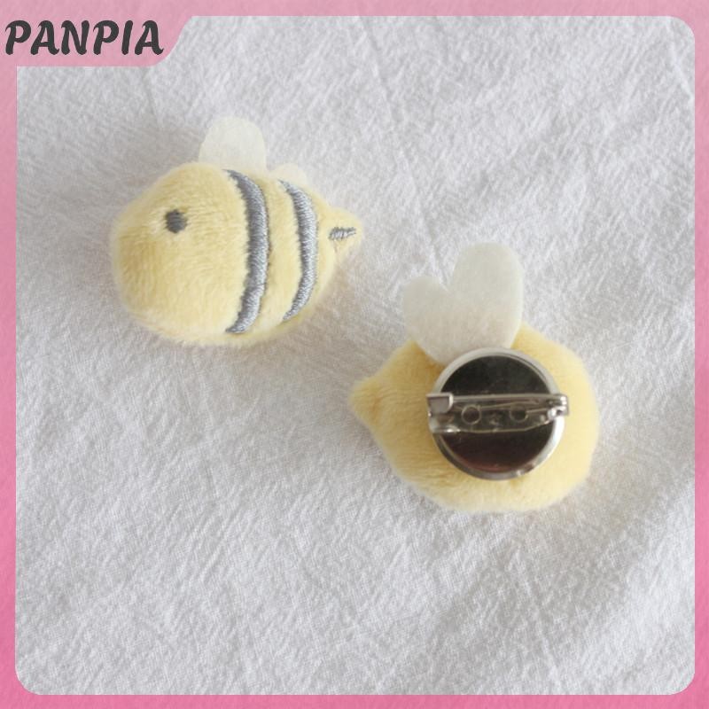 PNPIA-Cute Hoạt Hình Thổ Cẩm Cá Nhỏ Và Ong Thổ Cẩm Ba Lô Áo Len Xò Huy Hiệu Chân Ba Lô Mặt Dây Chuyền Phụ Kiện Trang Trí
