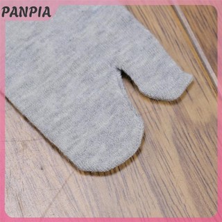 PANPIA-1 Cặp Tất Unisex Tabi Thoải Mái Hai Ngón Chân Nhật Bản Kimono Lật Flop Sợi Tất
