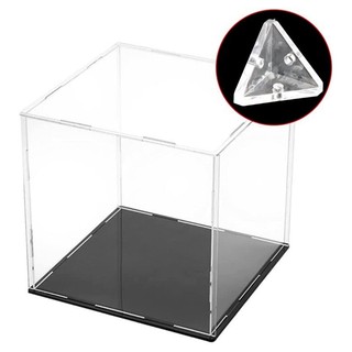 12 Chiếc Acrylic Góc Chân Đế Với Ốc Vít Bán Trong Suốt Trong Suốt 3 Lỗ Góc Phải Khớp Giá Đỡ