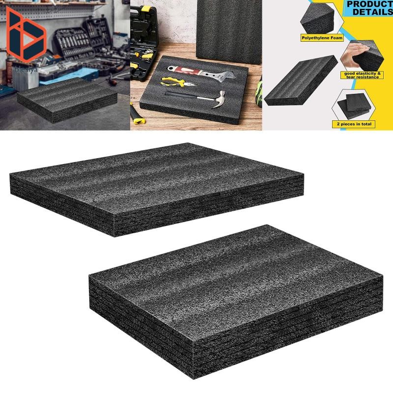 Hộp dụng cụ tấm xốp Polyethylene Tấm xốp Polyethylene Mật độ cao Khối xốp đóng gói có thể cắt được để đóng gói và thủ công