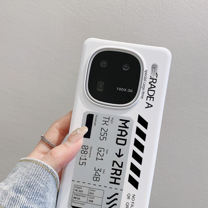 Dành Cho IQOO 15 / 13 / 12 Pro Iqoo NEO 10 / Z9 Z10 Turbo Z9X NEO 9 Vỏ Điện Thoại Cứng Mỏng / Vé Máy Bay Matte Chống Sốc iQOO Cover