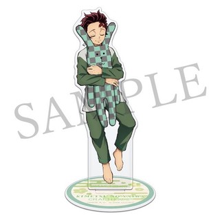 Mô Hình Acrylic Demon Slayer – Figure Anime Tokitou Muichirou, Tsuyuri Kanao, Đế Trưng Bày Trang Trí Bàn
