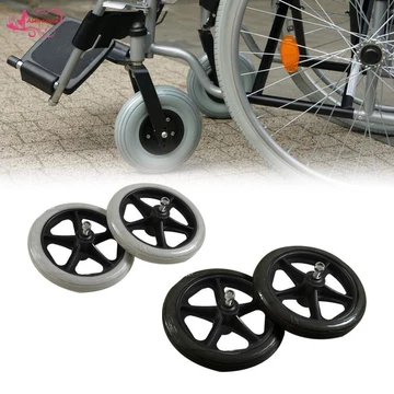 [Abbraccia] 2x Bánh xe lăn thay thế Bánh xe lăn Bánh trước cho xe lăn điện