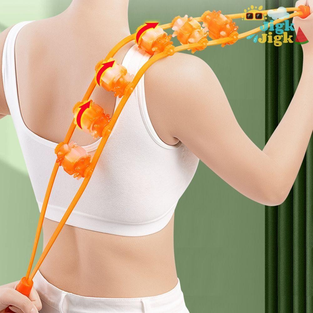 Công cụ massage kinh tuyến JIGK, Con lăn massage thư giãn sâu vật lý trị liệu, Giảm đau tiện lợi 12 / 18 / 24 / 30 Con lăn PP Massage cơ lưng cổ vai
