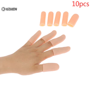 Kuzhen 10 Cái / bộ Gel Silicon Bảo Vệ Ngón Tay Cái Giảm Đau NÓNG