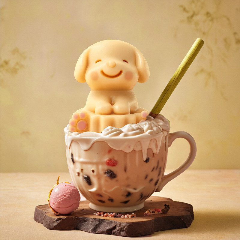 Sanke Love 3D Mèo Gấu Đen Lợn Khuôn Silicon Phô Mai Mousse Bánh Đá Khuôn Thơm Thạch Cao Nến Khuôn Trang Trí Bánh Khuôn Khuôn Làm Bánh DIY Khuôn Nướng Bánh