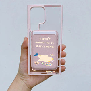 3 Cái Nằm Vịt Dễ Thương Ví Dành Cho Samsung s22 s22plus ultra Case Girly S23 S23Plus s23fe s24 s24plus s24ultra Ví Ốp điện thoại