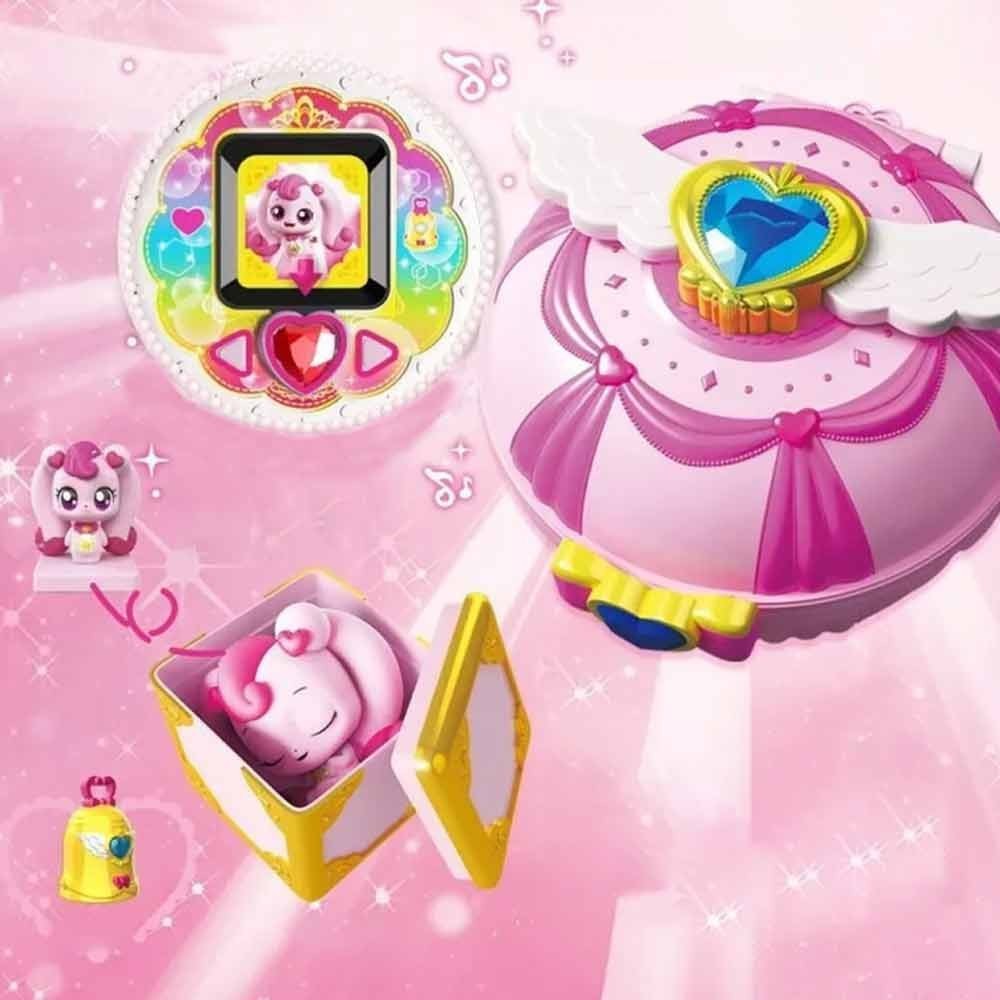 Catch Teenieping Teenie Heart Wing Magic Compact Game HEARTPING Music Box Set Girls Toys Gift