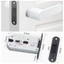 Khóa Tay Nắm Cửa DELMER, Bộ Khóa Tắt Tiếng Cửa Nội Thất Hợp Kim Kẽm Cao Cấp, Từ Tính Thanh Lịch Im Lặng Tinh Tế Tay Cầm Phòng Ngủ Núm Phần Cứng Cửa