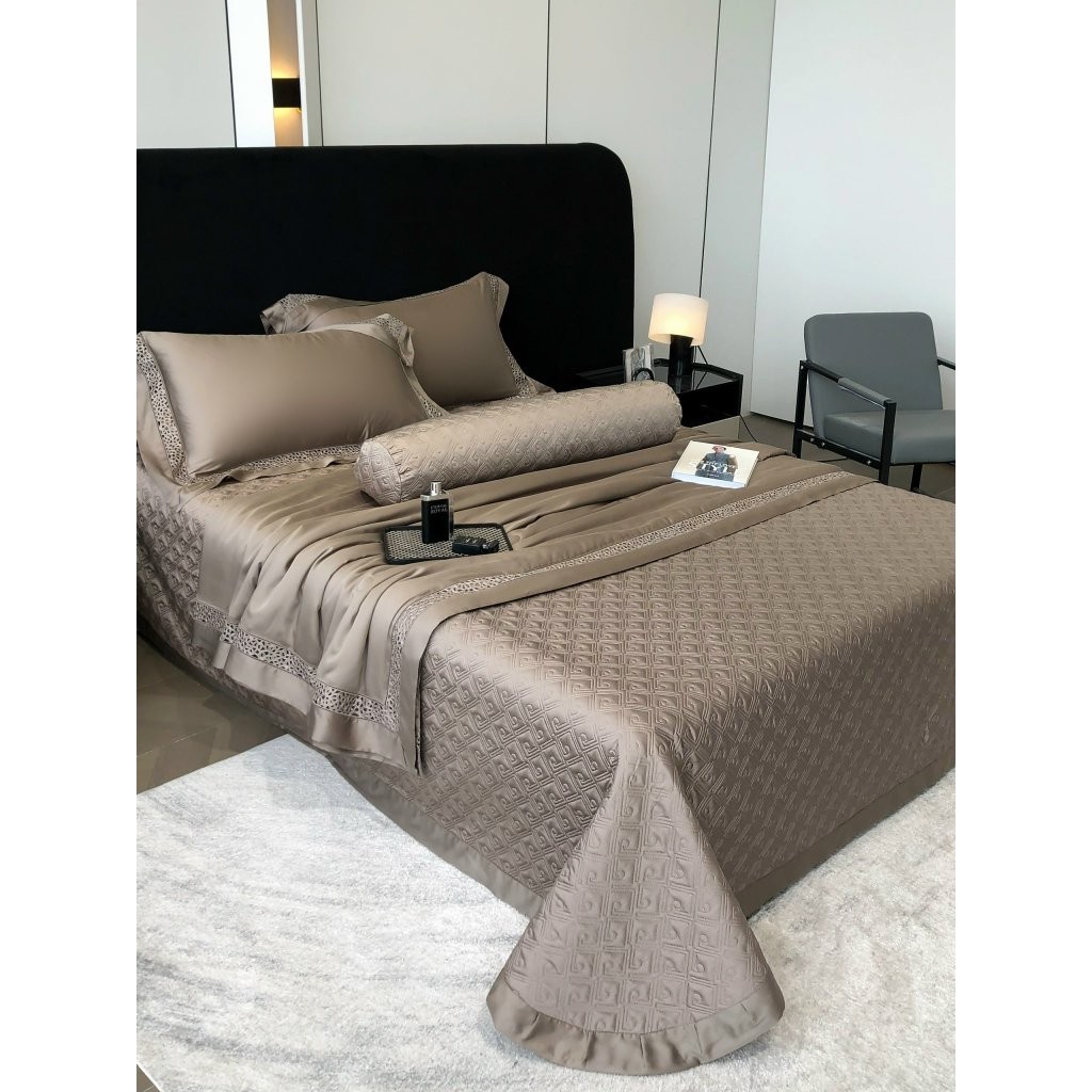 (L4563)Bộ Chăn Ga Tencel 120s LOVEWE Trần Mềm Mại Thoáng Khí - MemMinbedding Luxury
