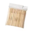 Bịch 100 nĩa trái cây bằng gỗ tre dùng một lần tiện lợi 9-10cm