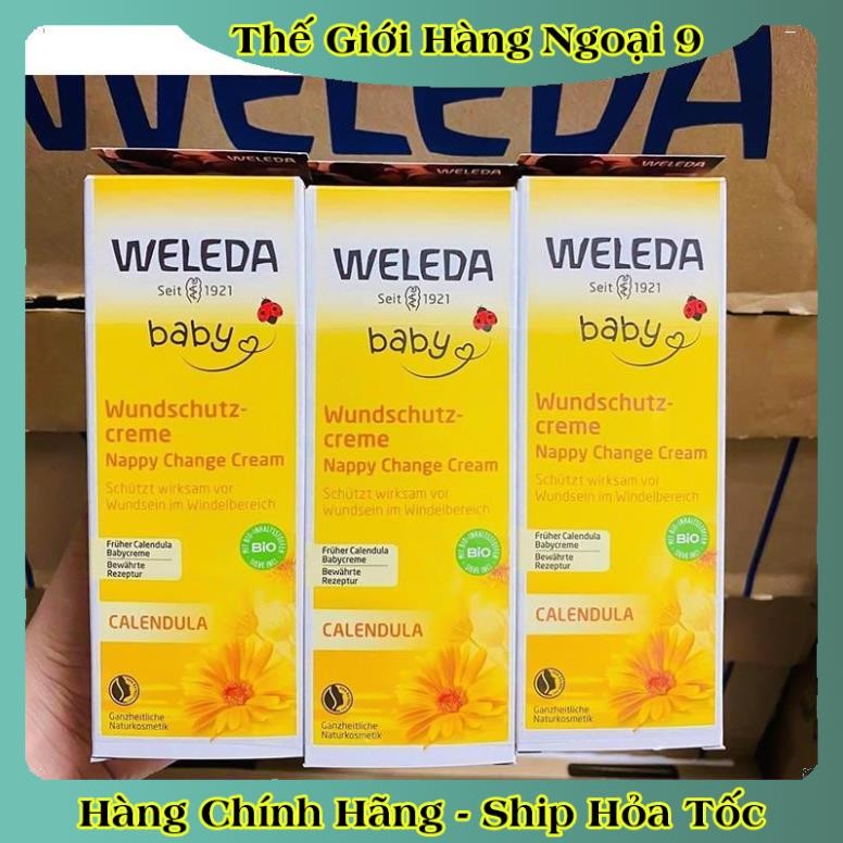 Kem chống hăm Weleda Đức hữu cơ CAO CẤP (chuẩn Đức) Organic BIO -Nội địa Đức Đủ Bill