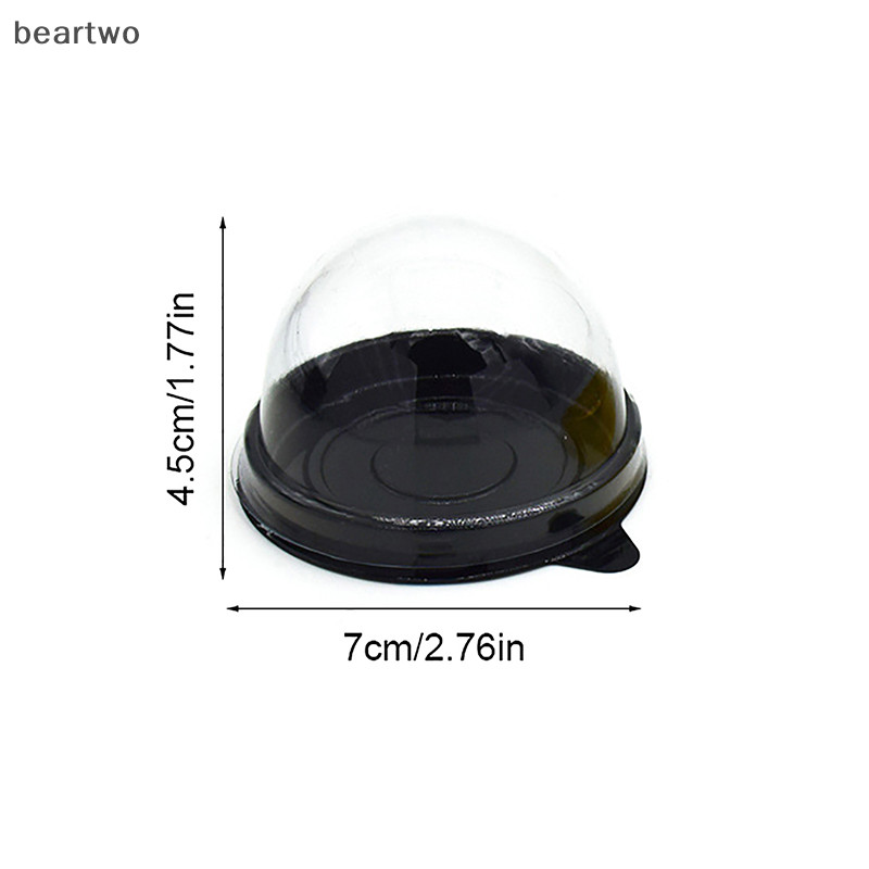 < Beartwo > 10 Chiếc Hộp Bánh Cupcake Nhựa Trong Suốt Muffin Pod Dome Muffin Hộp Đựng Cho Đám Cưới Sinh Nhật Món Tráng Miệng Nướng Đồ Trang Trí Đẹp