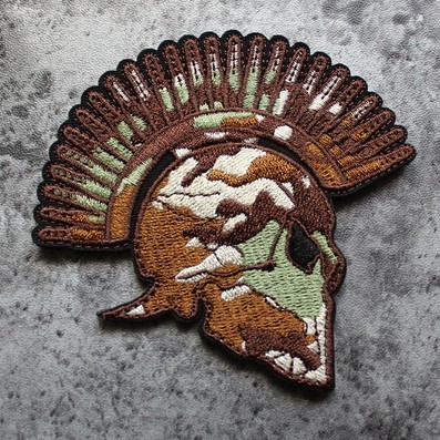 Patch vải velcro chiến binh dán ba lô, nón , quần áo , túi xách _retro