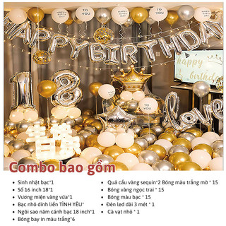 Giá hủy diệt! Combo bong bóng Myd.23 đẹp, đa mẫu – trang trí chuẩn sang