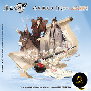 Mô hình Standee Ma đạo tổ sư Ngụy Anh Lam Trạm Anime Chibi trang trí trưng bày Phụ kiện trang trí để bàn góc học tập-ĐH