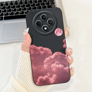 Dành Cho OPPO Reno 12F 4G 5G Vỏ CPH2687 CPH2637 Vỏ Điện Thoại Trái Tim Tình Yêu Dễ Thương Mềm Thạch Silicon Mờ Dành Cho OPPO Reno12F Vỏ