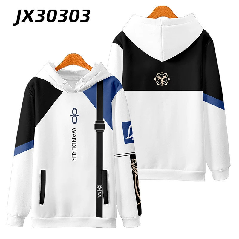 Áo cosplay Wanderer từ Genshin Impact - Bộ đồ kéo khóa và áo khoác dài tay
