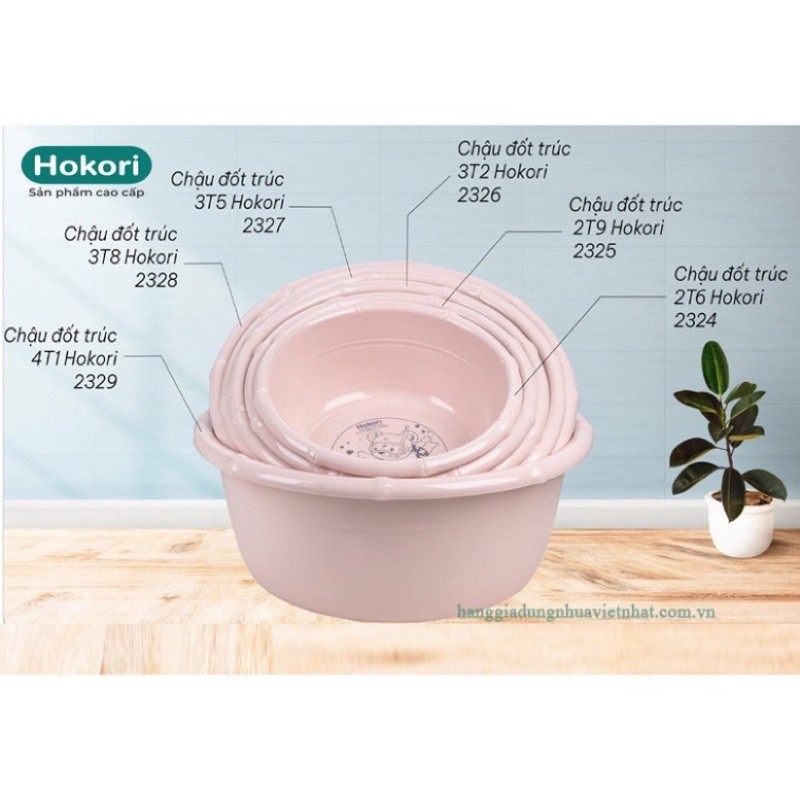 Chậu đốt trúcHokori . Chậu rửa mặt Việt Nhật cao cấp