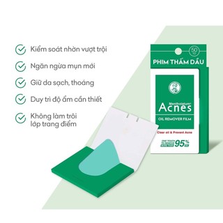 Phim Thấm Dầu, Giấy Thấm Dầu Acnes Oil Remover Film