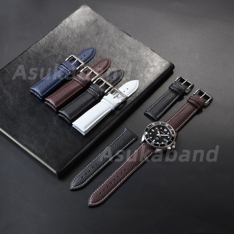 Khóa Chắc Chắn Nhiều Màu Sắc Chống Thấm Nước Da Thật Chính Hãng Dây Đeo Đồng Hồ Calfskin 12 14 16 18 20 22 Mm Da Thật Chính Hãng Dây Đồng Hồ Đa Năng Dây Đeo Đồng Hồ Thay Thế Nam Nữ