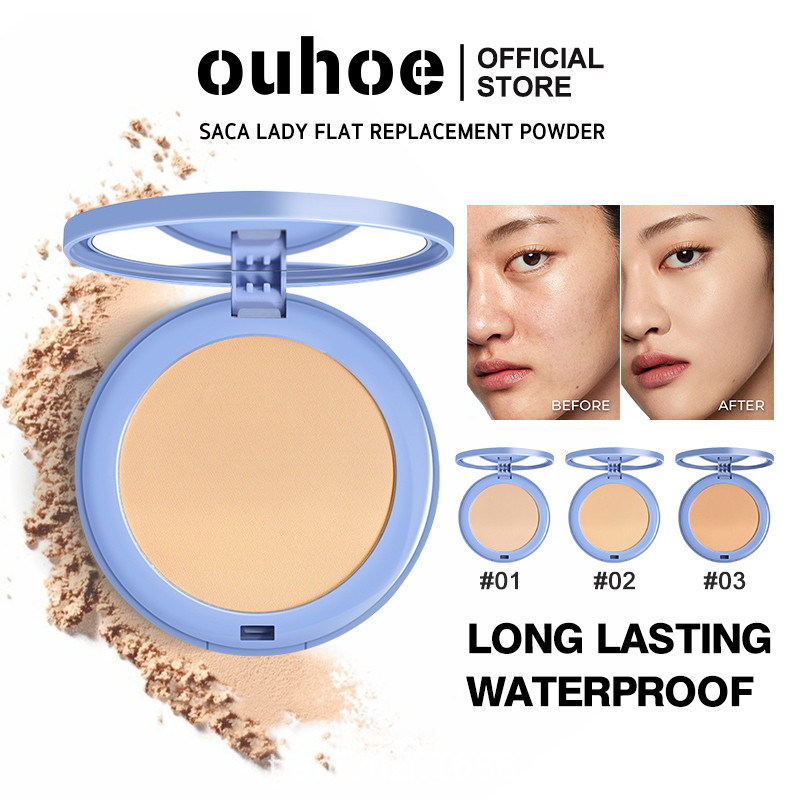 Ảnh 2pcs Set : Zeesea Kem Lót & Ouhoe Phấn Phủ Trang Điểm 3 Màu Tùy Chọn 10g Tiện Dụng Chất Lượng Cao 2