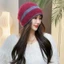 Mũ Bonnet CHEESELY, Mũ Dệt Kim Thanh Lịch Dệt Kim, Giữ Ấm Chống Gió Lạnh Người Cao Tuổi Mũ Len Thể Thao Ngoài Trời