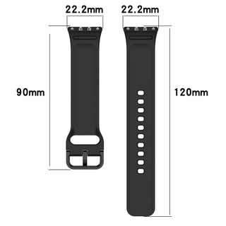 Dây đeo silicon cho Samsung Galaxy Fit 3 SM-R390, màu kim loại, phát hành nhanh