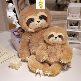 Plus Con lười dễ thương, búp bê lười, đồ chơi sang trọng lười, đồ chơi sang trọng mềm mại, đồ chơi sang trọng dễ thương, đồ trang trí đệm sofa, quà tặng cho trẻ em, quà tặng Giáng sinh, quà tặng cho gia đình