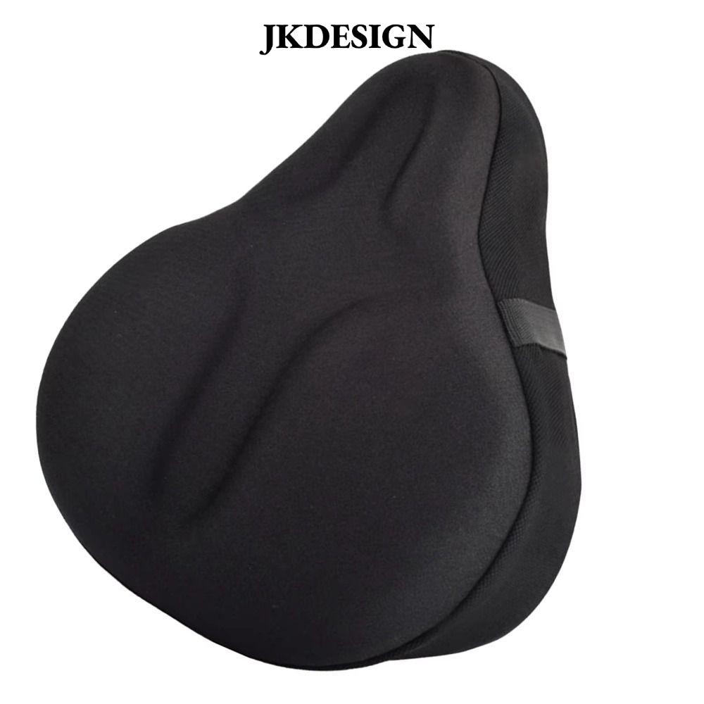 Jkdesign Đệm ngồi xe đạp, Vỏ bọc ghế xe đạp thoải mái thoáng khí, Phụ kiện làm dày đi xe đạp đường mềm mại Miếng đệm Gel xe đạp điện