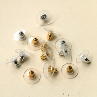 Phim không đổi màu cấp thực phẩm, nút tai Frisbee, nút tai, mũ tai, DIY bông tai, trang sức tai, vật liệu bông tai bán buôn, túi may mắn