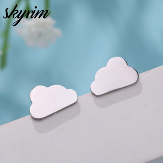 Bông tai hình đám mây thanh lịch dành cho nữ SKYRIM Trang sức thời trang