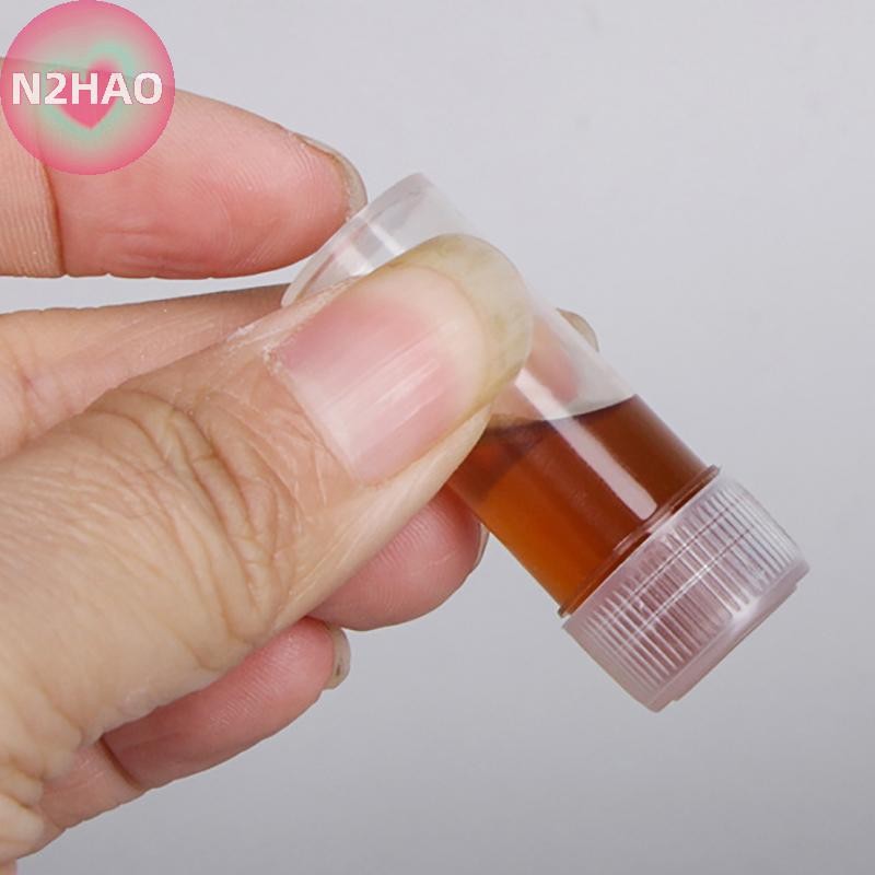 N2hao 20 Chiếc 5ml Chai Nhựa Chai Thuốc Hộp Bảo Quản Chất Lỏng n