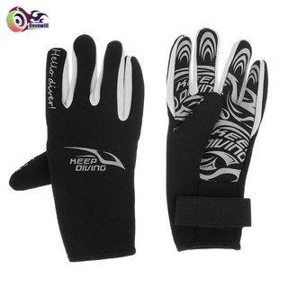 Dovewill 2 Găng Tay Neoprene 3mm Chống Trơn Chống Trầy Cho Lặn/Lặn Tự Do/Wetsuit Size M/L/XL
