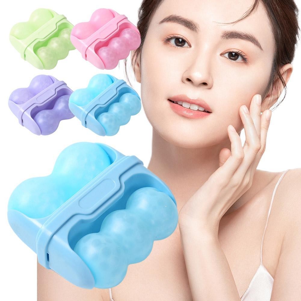 Con Lăn Đá Cho Mặt Massage Mắt Dụng Cụ Hai Đầu Di Động Làm Mát Mặt Máy Mát Xa Lạnh Mặt Y5r0
