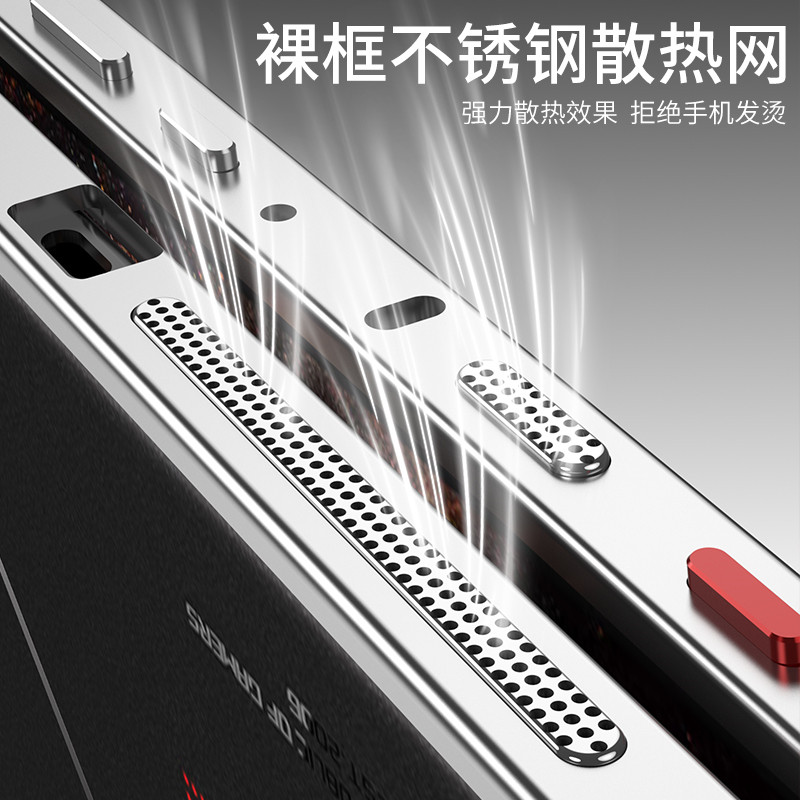 Làm Mát Trung Bình Khung Dành Cho ASUS ROG Điện Thoại 8 9 Pro Ốp Lưng Hợp Kim Nhôm Kim Loại Viền Cho ROG 8 8Pro Phone8Pro 5G